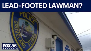 Groveland police sergeant suspended after alleged high-speed driving