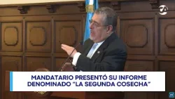 Arévalo destaca la educación, el desarrollo territorial y la salud entre sus logros de segundo año