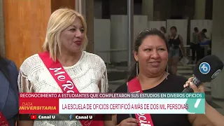 ¡Más de 2.000 egresados de Escuela de Oficios de la UNC!