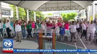 Tecpan conmemora el Día del Adulto Mayor con actividad física y convivencia saludable
