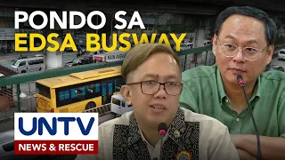 Pondo para sa EDSA Busway, hiniling sa Kongreso na ibalik sa 2027 budget ng DOTr