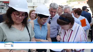 Αυτοψία της Υπουργού Πολιτισμού Λίνας Μενδώνη σε έργα του Δήμου Διδυμοτείχου