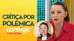"HUMANIDAD CUANDO CONVIENE": Andrea Aristegui por polémica de SERNAMG - Contigo en la Mañana