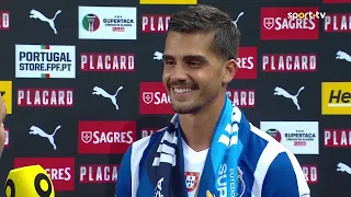 Cândido de Oliveira Super Cup (Final) | FC Porto 1-0 Torreense: Flash Interview André Silva