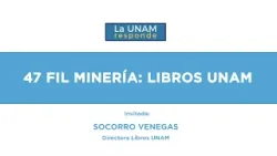 47 FIL Minería: Libros UNAM. La UNAM responde 1288
