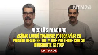 How did Maduro manage to take photos in a US prison and what is his intent behind this outrageous...