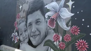 Mural painted in Biddeford to honor man killed by ICE agent