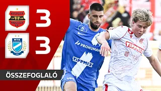 OTP Bank Liga: Kispest-Honvéd FC–MTK Budapest 3–3 | összefoglaló
