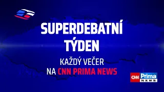 SUPERDEBATNÍ TÝDEN 🗳️ Od pondělí 5. října každý večer na CNN Prima NEWS!