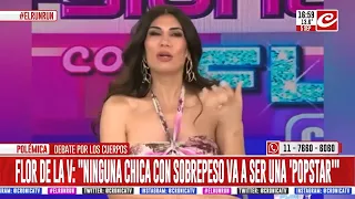 Flor de la V: "No overweight girl is ever going to be a 'Popstar'"