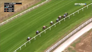 Al Nayyir 🏇 ridden by jockey William Buick.. wins the second race at the Ebor Festival in York