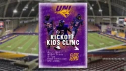 UNI Football Coach Mark Farley talks about spring football and free kids clinic happening Friday