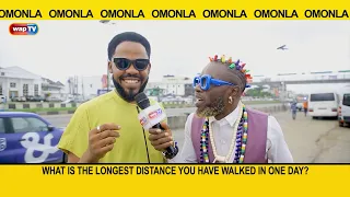 What is the longest distance you have walked in one day? - Omonla Voxpop