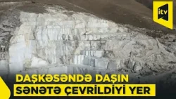 Təbiətdən sənətə: Daşkəsənin mərmər sərvəti