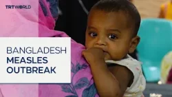 Больницы Бангладеш испытывают трудности из-за того, что корь унесла жизни более 100 детей.