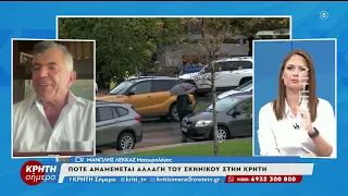 Η πρόγνωση του στην Κρήτη