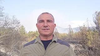 Силен пожар му се заканува на НП Пелистер, ветерот го  носи кон Претор (ВИДЕО)