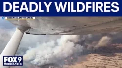 Крупнейший лесной пожар в истории Небраски продолжает бушевать.