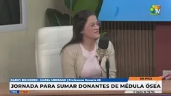 Nancy Eichhorn Maria Medrano   Jornada para sumar donantes de médula ósea en la Escuela
