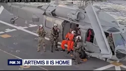 Artemis II astronauts return to Earth after historic moon mission