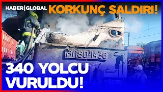 HUNDREDS OF PASSENGERS HIT LIKE THIS! Russia Bombed a Civilian Train in Ukraine!