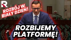 MORAWIECKI'S HARSH WORDS ON DONALD TUSK'S GOVERNMENT!
