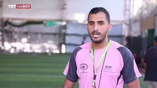 The goal of the "Hope of Gaza" players is to join teams in Türkiye...