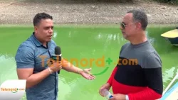 Aguas de la presa de Hatillo continúan bajo coloración