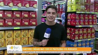 Panetones chegam mais cedo às prateleiras dos mercados - 24/9/2026