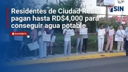 Residents protest over lack of water in residential area