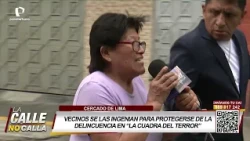 Cercado de Lima: Residents get creative to protect themselves from crime on the "block of terror"