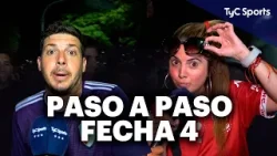 PASO A PASO - FECHA 4 ⚽ La VOZ de los HINCHAS de RIVER, HURACÁN, RACING y más