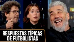 ¡Así hablan los futbolistas! Las imitaciones de Leti y Peto descostillaron de risa al Chavo Fucks