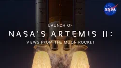 Запуск миссии НАСА «Артемида II»: снимки с лунной камеры ракеты. Запуск миссии НАСА «Артемида II»: снимки с лунной камеры ракеты.