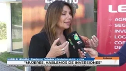 Paula Leiva Mariel di Lenarda Yayi Morales - Charla 'Mujeres, hablemos de inversiones" en el CPC