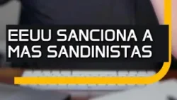 Estados Unidos vuelve a mover ficha contra la dictadura Ortega-Murillo.