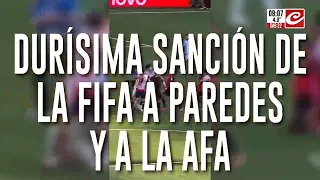 Durísima sanción de la FIFA a la AFA y a varios jugadores de la Selección