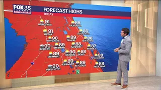 Orlando AM Weather Forecast: Rain chances increasing across Central Florida