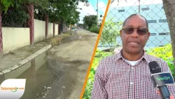 Comunitarios de la urbanización Carmen Añil exigen el asfaltado de sus calles