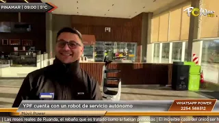 YPF cuenta con un robot de servicio autónomo