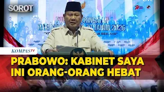 Appreciation! Prabowo: I Could Not Be Standing Here Now Without the Cabinet, the Best Sons and Da...