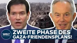 FRIEDENSRAT FÜR GAZA: Trump stellt neues Machtgremium für die Übergangsphase im Gazastreifen vor