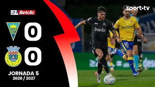 Resumo: Estoril 0-0 Arouca - Liga Portugal Betclic | sport tv