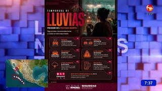 These are the recommendations for Sonora due to the rains that Hurricane Polo may cause