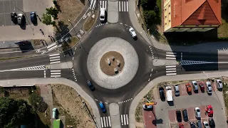 New roundabout in Pieszyce officially opened, with a surprise coming soon