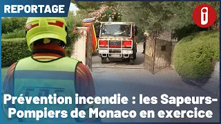 Fire Prevention: Monaco Firefighters in Training
