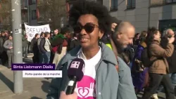 Près d’un millier de manifestants à Bruxelles contre les violences policières