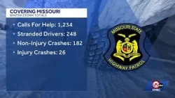 Missouri troopers respond to more than 1,400 calls during winter storm Missouri troopers respond to more than 1,400 calls during winter storm