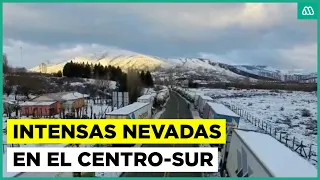 Meganoticias Prime | Intense snowfall in the country's south-central region - Saturday, August 8