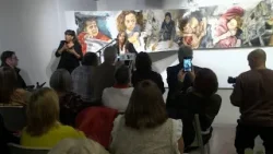 El mural sobre Gaza de Carmen Valverde, a LaFACT